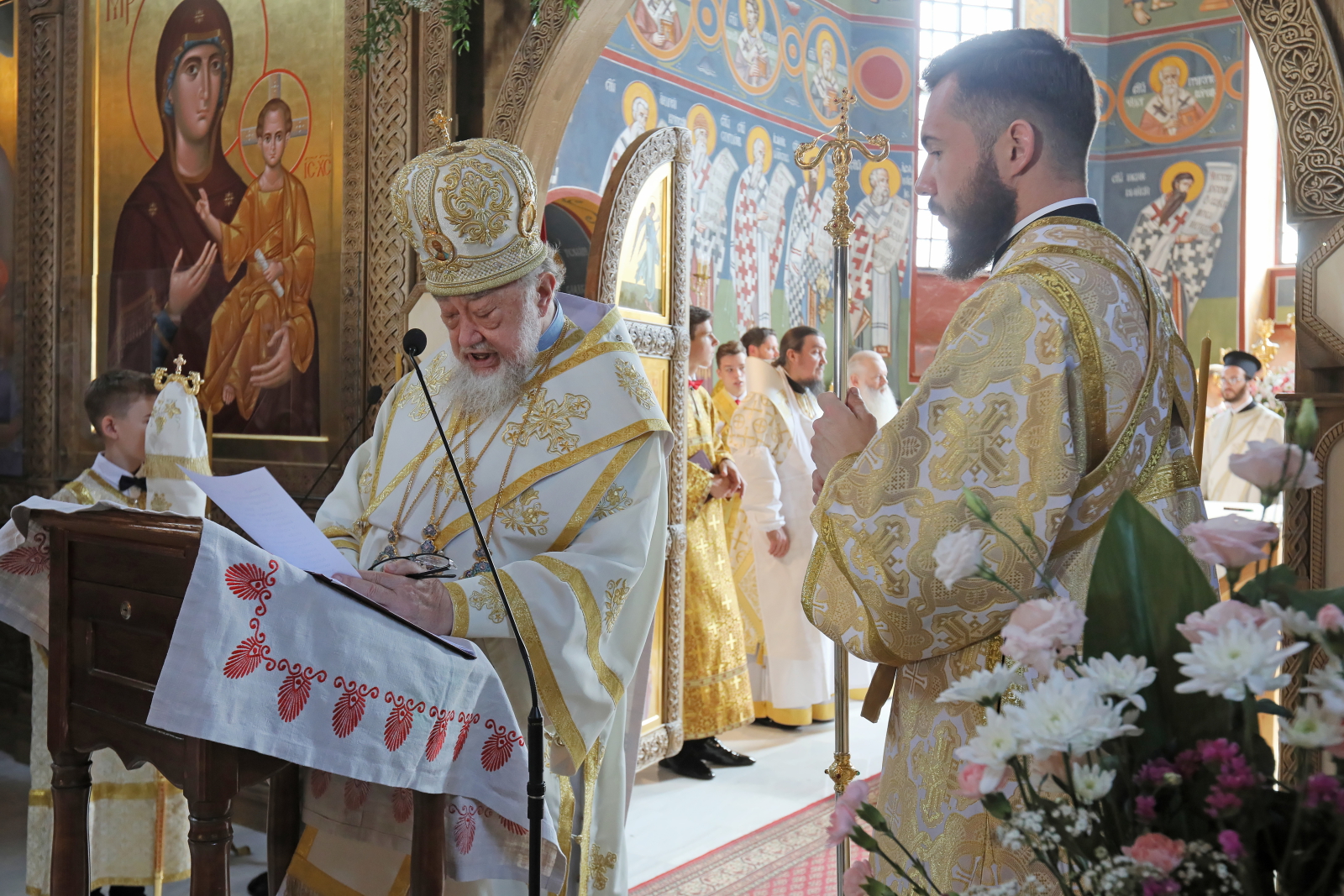 Supraśl, wyświęcenie Cerkwi Zwiastowania NMP PAP/Artur Reszko