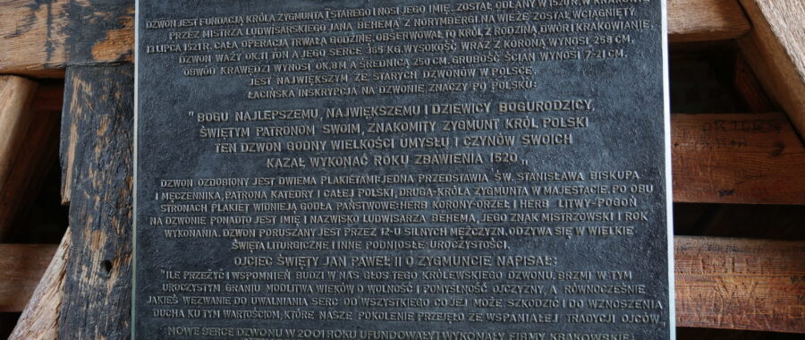 Dzwon Zygmunt fot. PAP/Łukasz Gęgulski