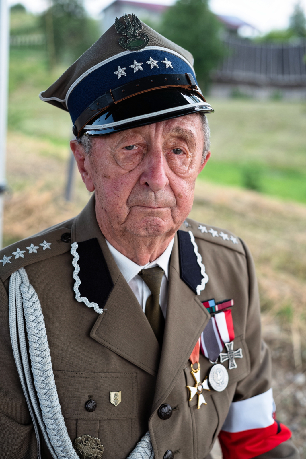 Wiec w Krawczunach - miejscu bitwy Armii Krajowej z niemieckim najeźdźcą hitlerowskim fot. PAP/Valdemar Doveiko