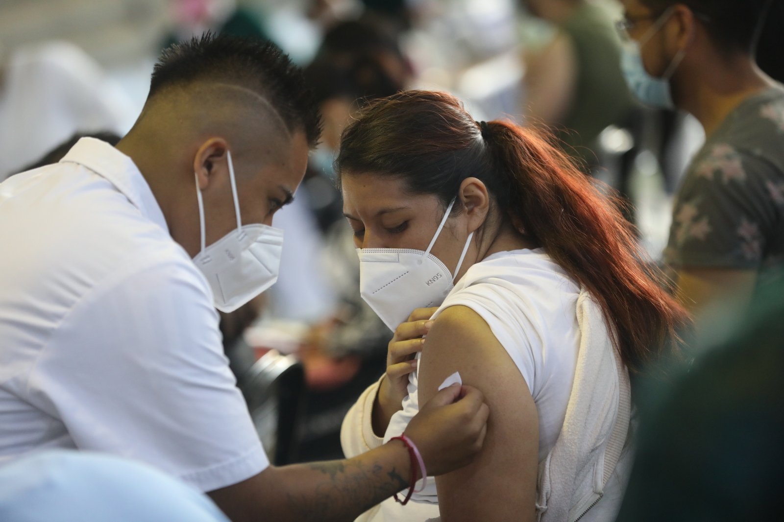 Walka z pandemią w Meksyku fot. EPA/Sashenka Gutierrez 