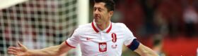 Trwa mecz Polski z Albanią w eliminacjach do Mistrzostw Europy w piłce nożnej 2022 fot. PAP/Leszek Szymański