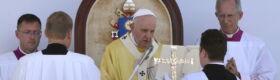 papież franciszek na węgrzech