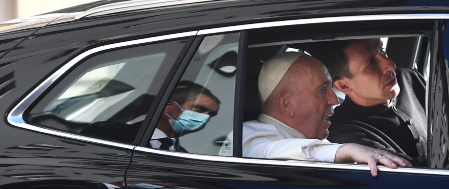 papież franciszek na słowacji