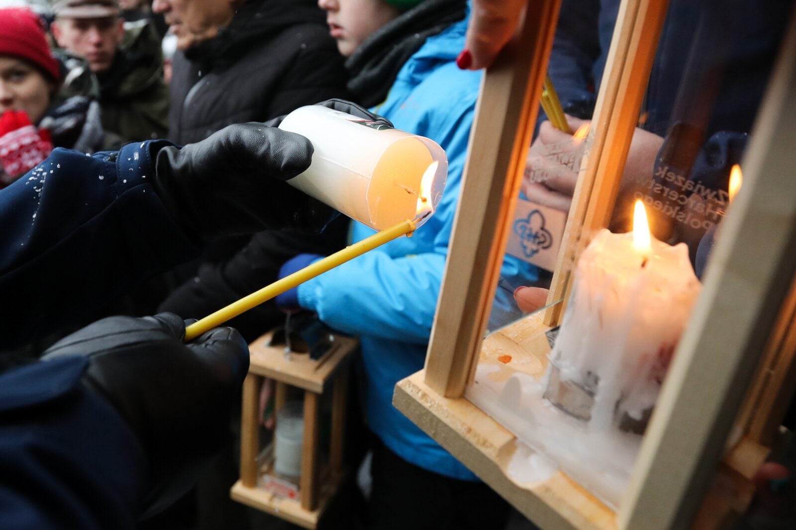 Podlaskie: harcerze przekazali Betlejemskie Światło Pokoju na Białoruś