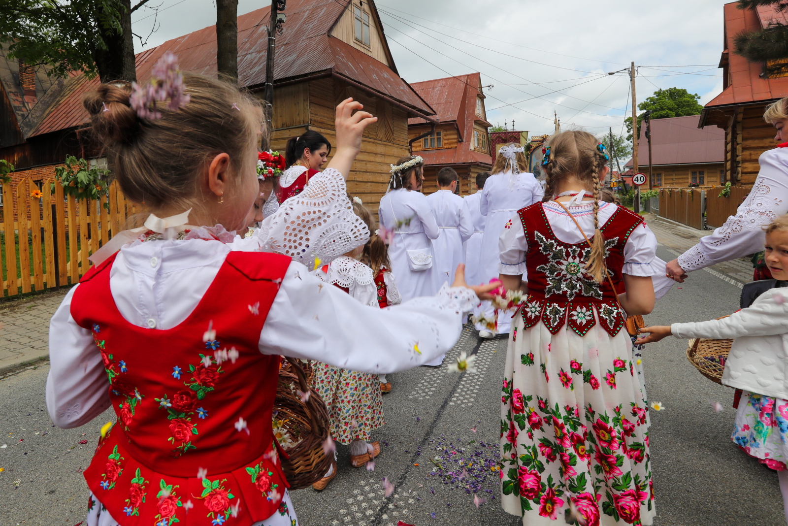 Podhale: procesje Bożego Ciała z góralskimi akcentami [+GALERIA]