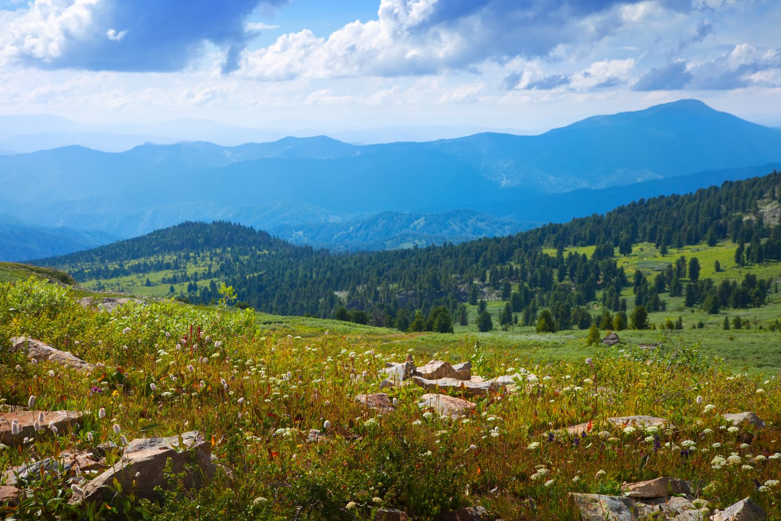 Beskidy, Karkonosze: warunki na szlakach są dobre. W sobotę możliwe burze