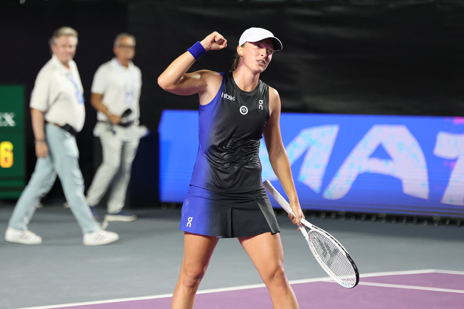 Świątek pokonała Sabalenkę w półfinale WTA Finals [+GALERIA]