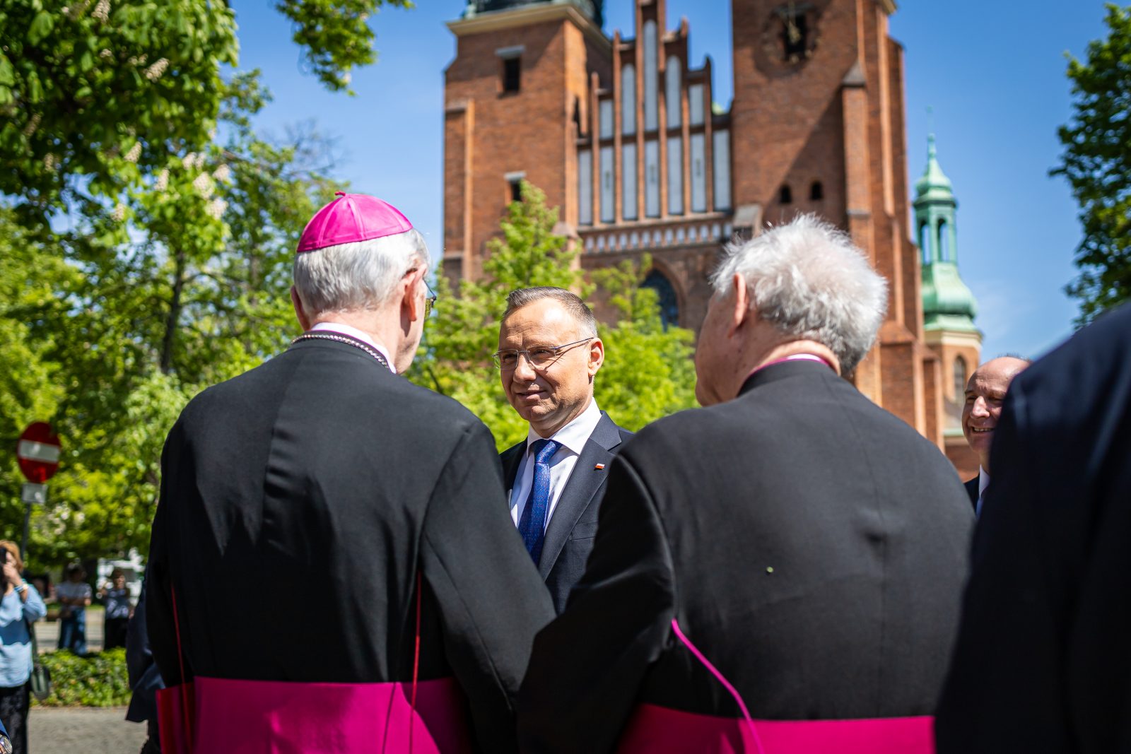 Poznań: prezydent Andrzej Duda na Ostrowie Tumskim [GALERIA]