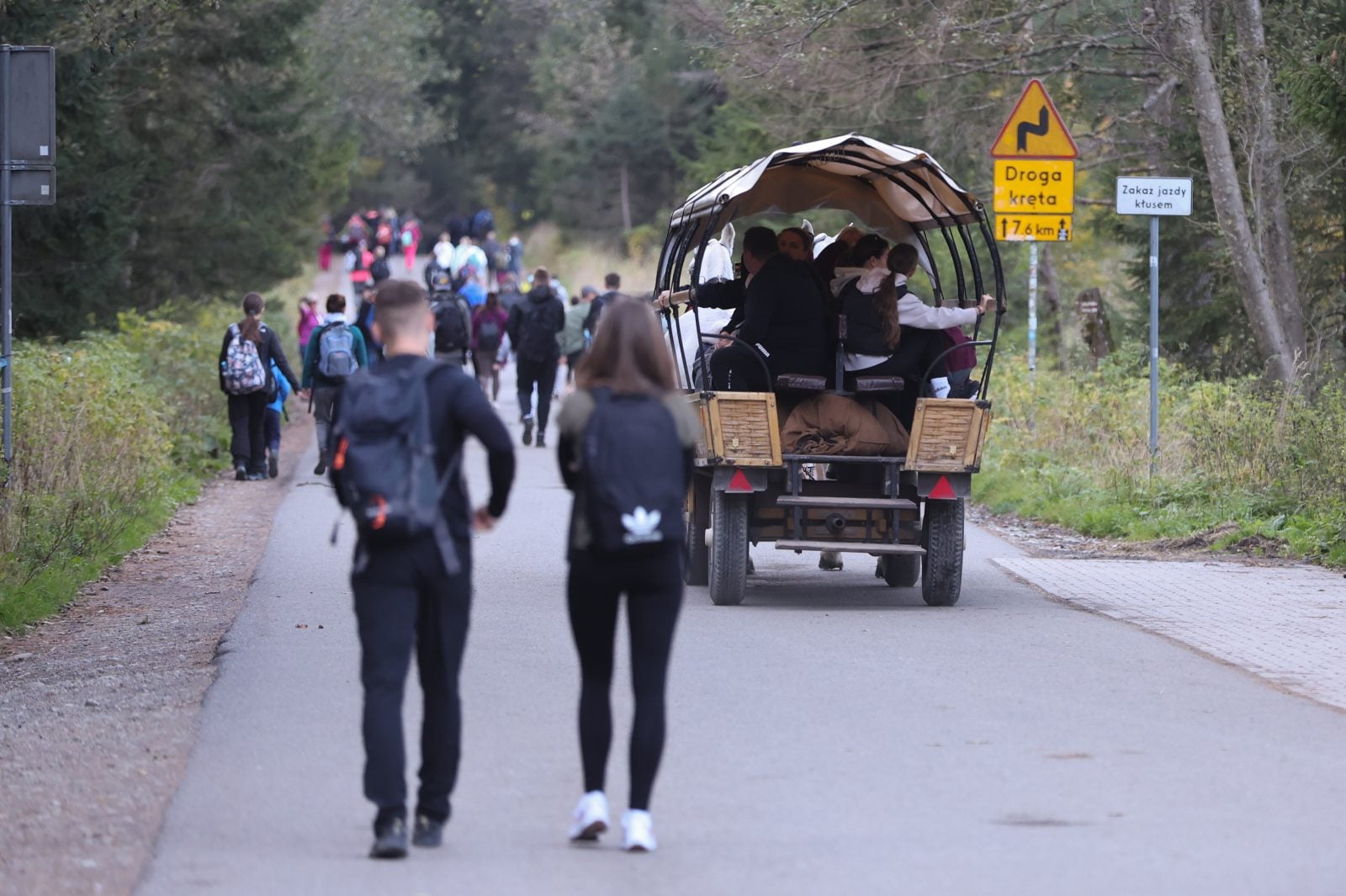 Trasa konnych zaprzęgów do Morskiego Oka ma być skrócona