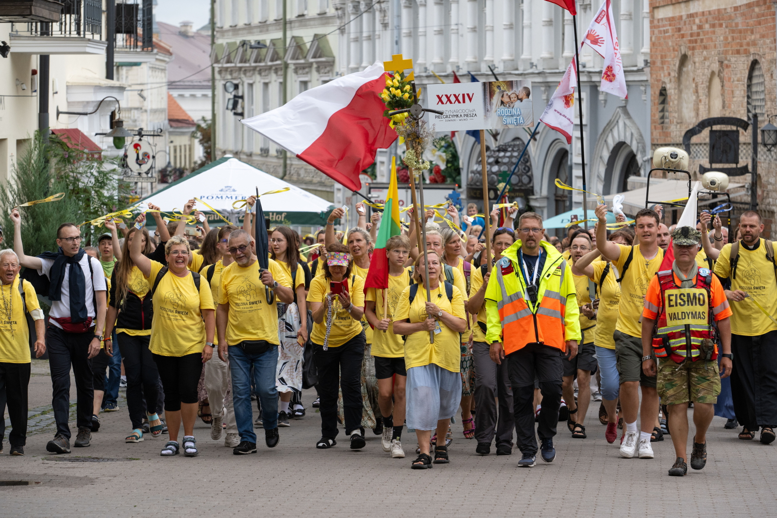 Międzynarodowa pielgrzymka z Suwałk do Wilna [GALERIA]