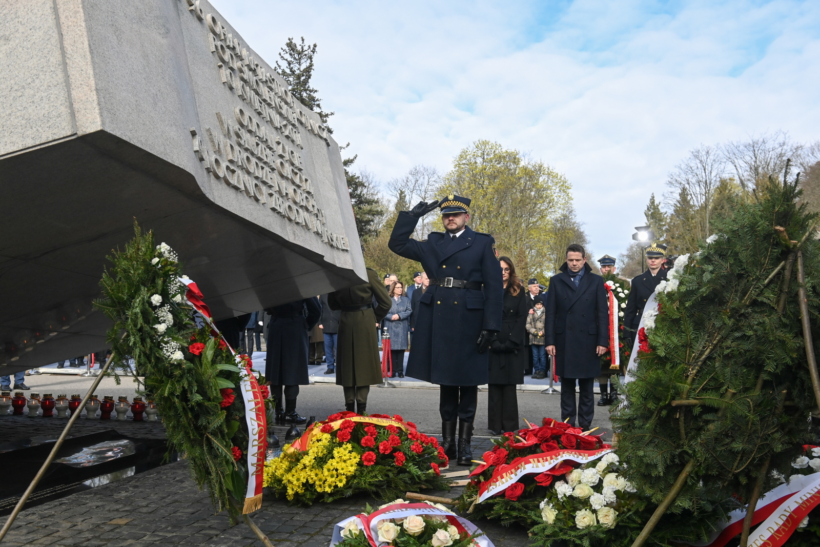 Uroczystości w 15. rocznicę katastrofy smoleńskiej