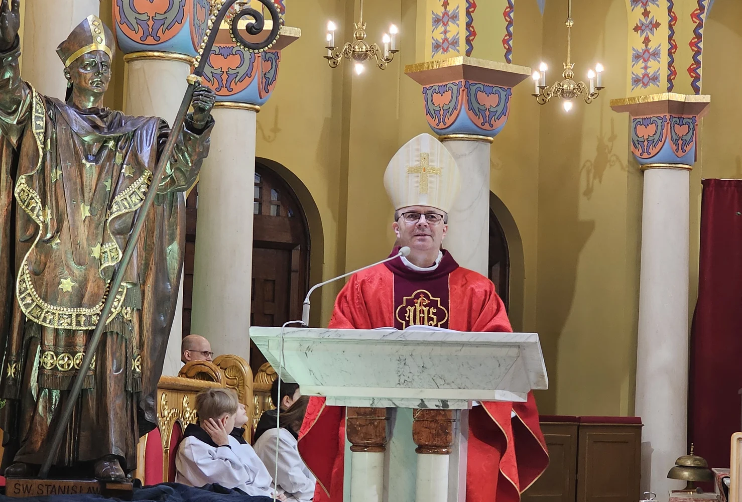 Bp Bryl: św. Stanisław uczy, iż są sytuacje, kiedy nie można milczeć