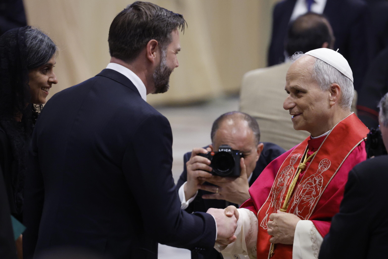 Watykan: papież Leon XIV przyjął na audiencji wiceprezydenta USA