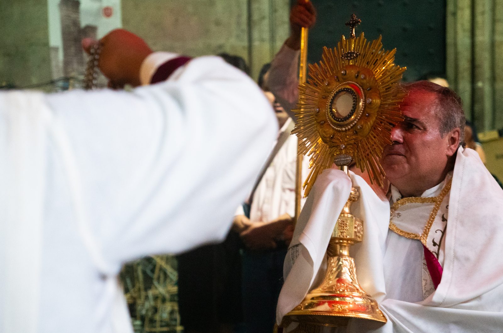 Meksyk: Najświętszy Sakrament wśród wichury i deszczu [+GALERIA]