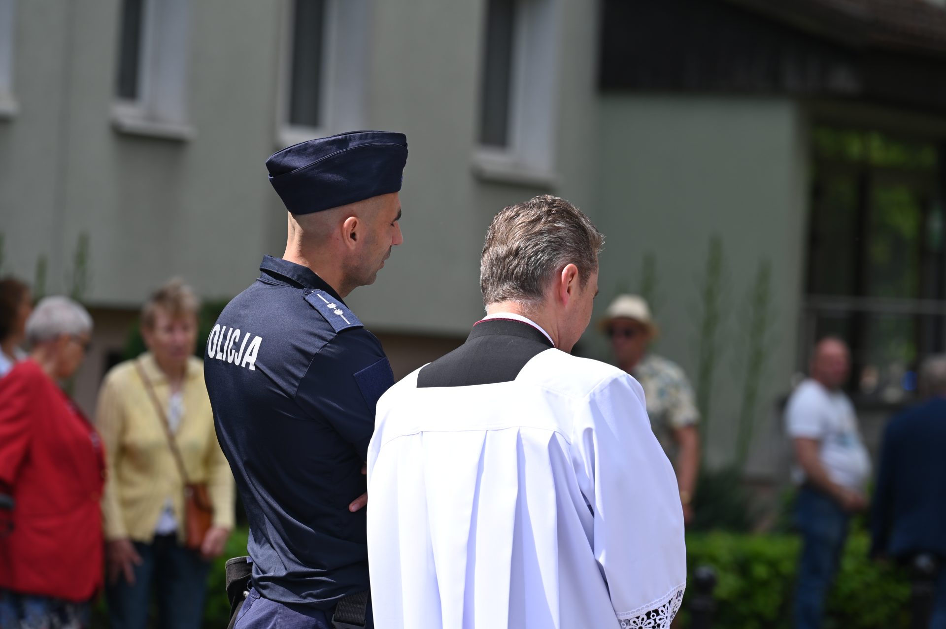 Msza św. w intencji Policji w Bazylice św. Krzyża w Warszawie