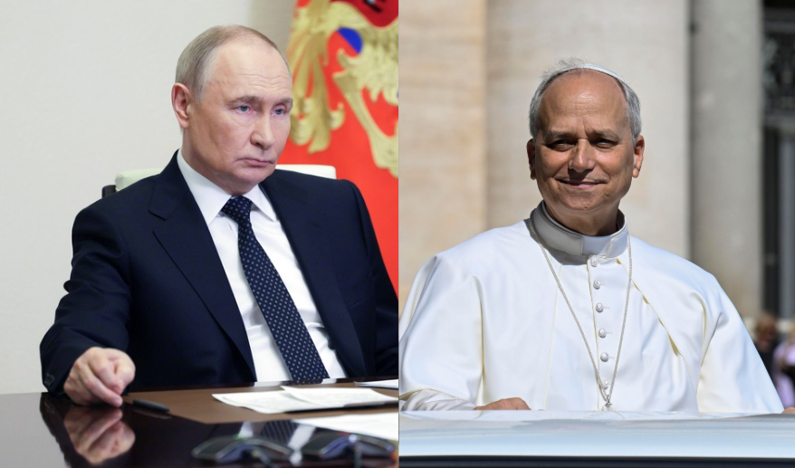 Władimir Putin rozmawiał telefonicznie z papieżem Leonem XIV