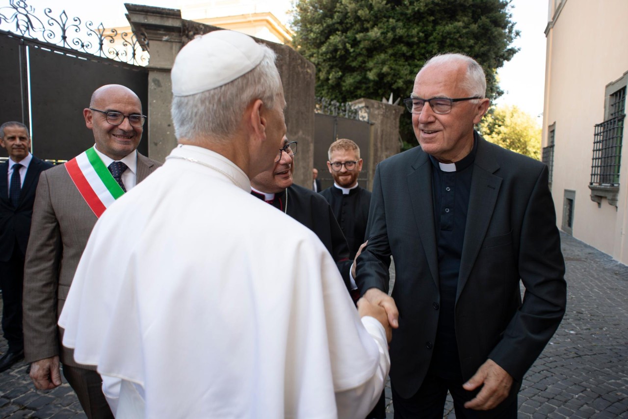 Przed Mszą św. z Papieżem Leonem XIV święto w Castel Gandolfo