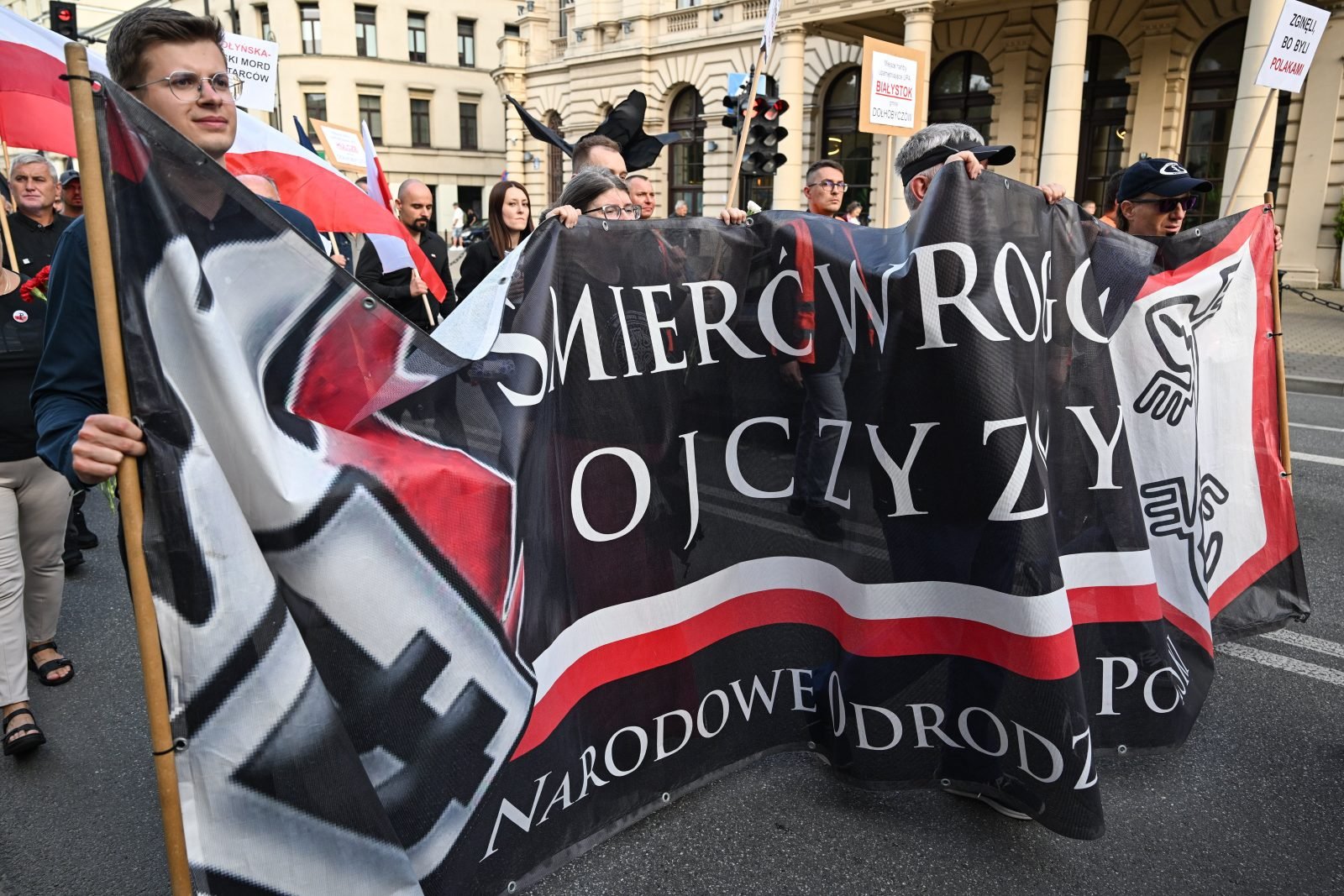 Lublin: ulicami miasta przeszedł Marsz Pamięci Rzezi Wołyńskiej