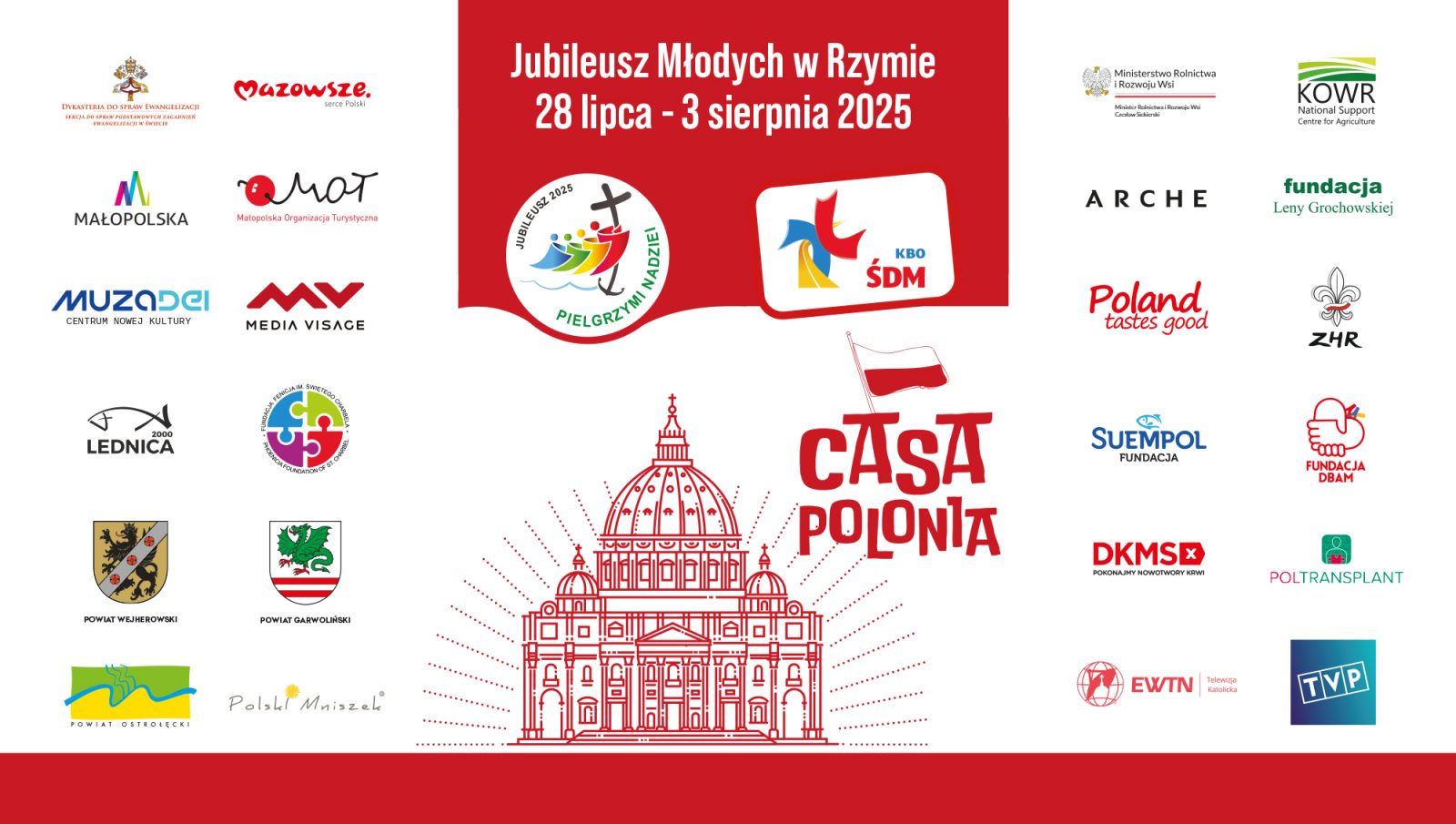 Włochy: pół miliona młodych ze 146 państw oczekiwanych w Rzymie na Jubileuszu Młodzieży