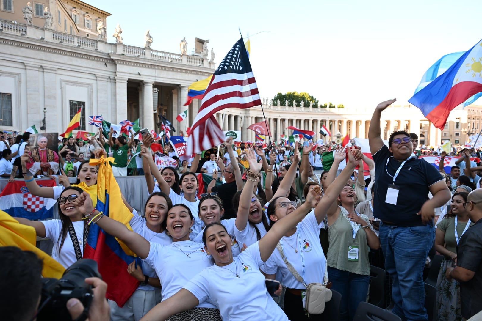 Papież przywitał się ze 120 tys. uczestników Jubileuszu Młodzieży