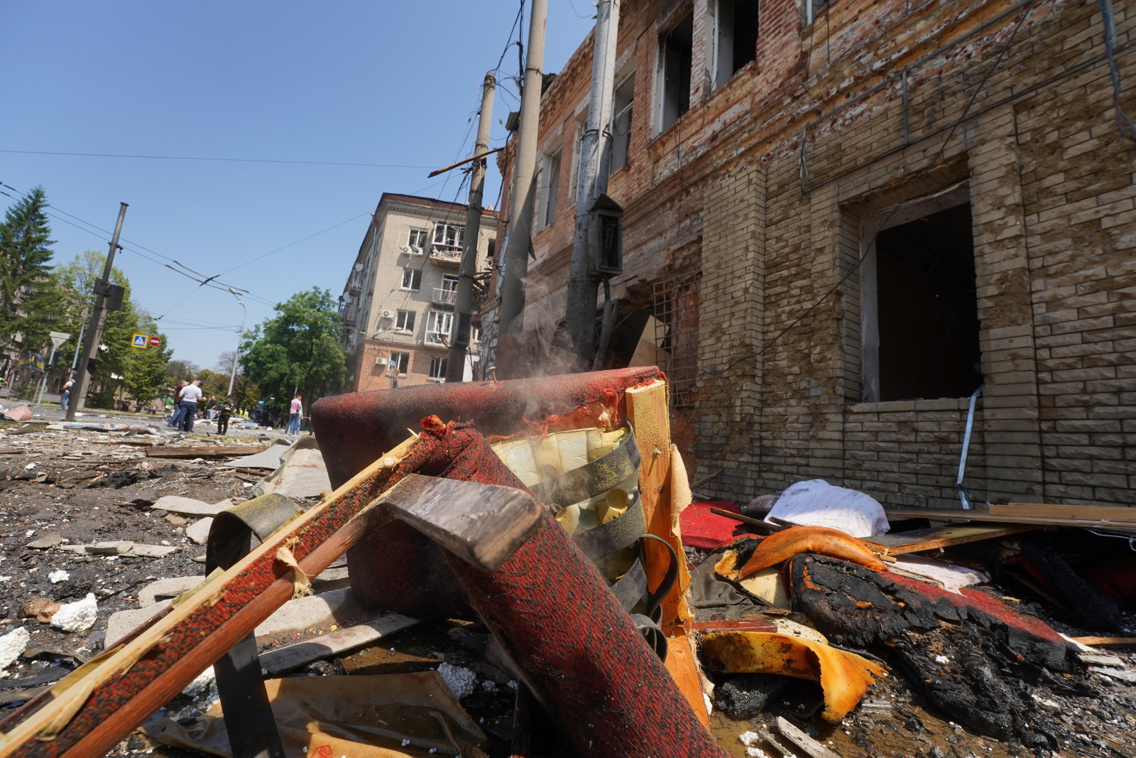 Ukraina: Rosja zaatakowała rekordową liczbą ponad 700 dronów. Celem obwód przy granicy z Polską