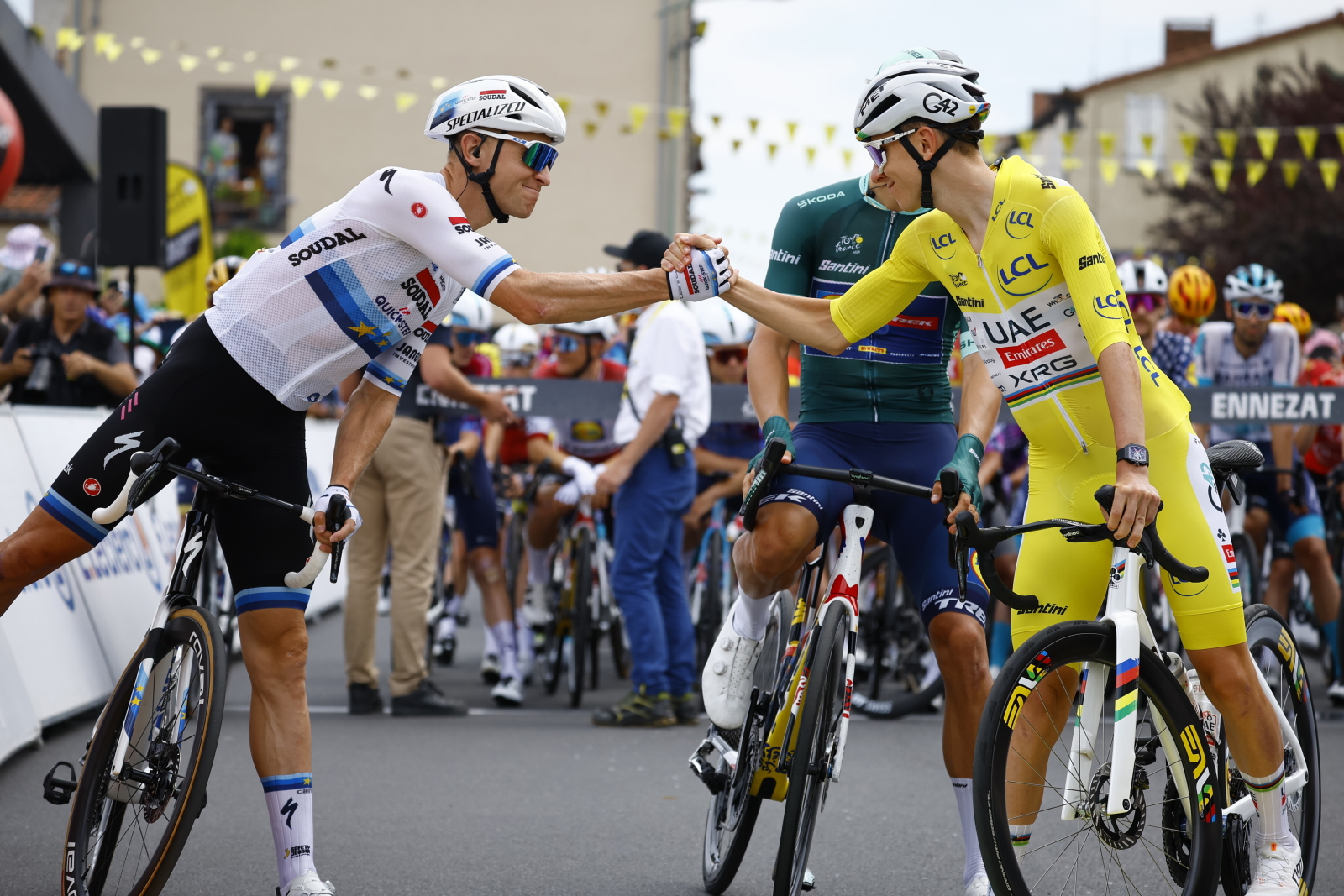 Dziesiąty etap wyścigu kolarskiego Tour de France odbył się z Ennezat do Le Mont Dore Puy de Sanc