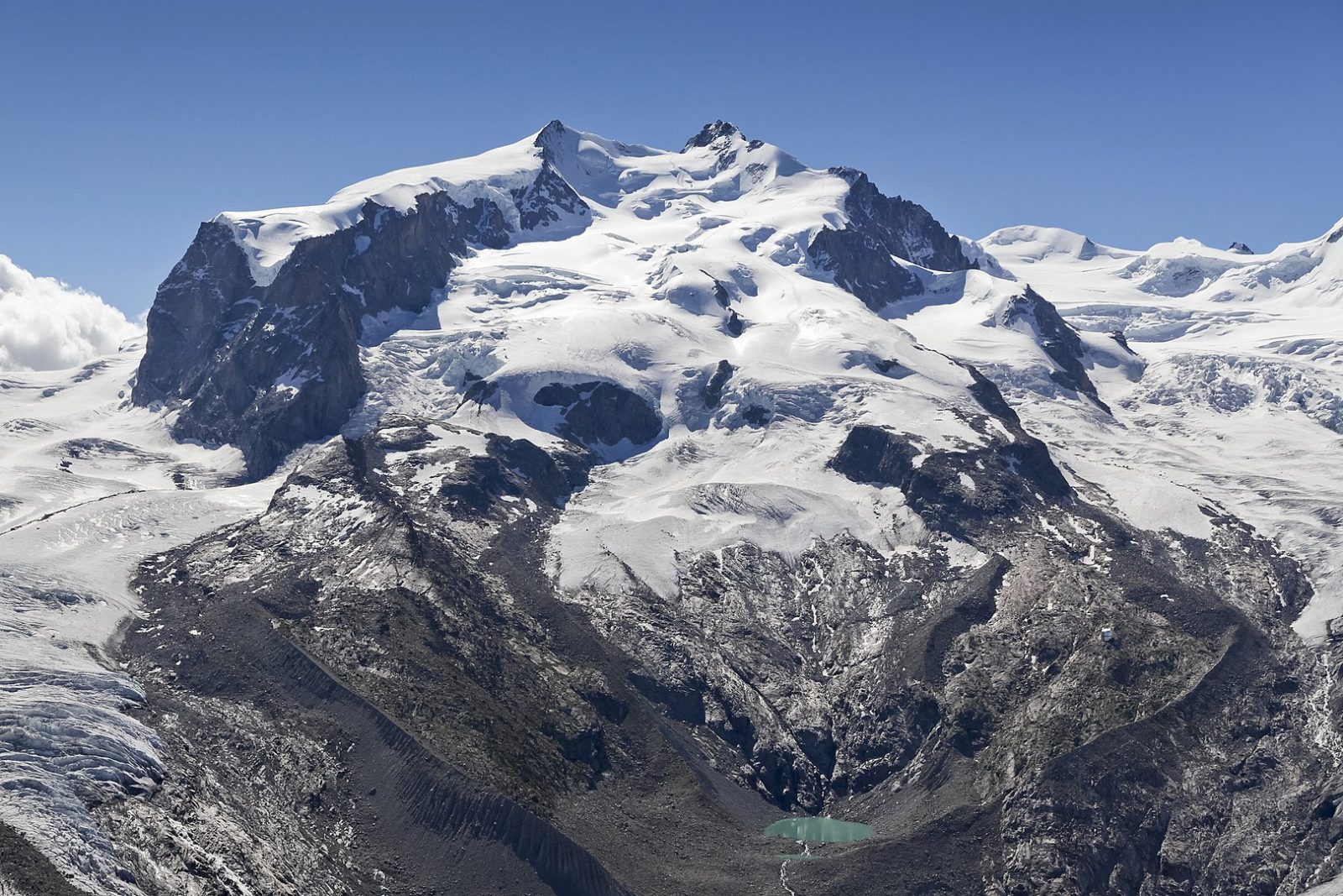 Szwajcaria: Polski alpinista zginął wskutek wypadku na lodowcu Monte Rosa