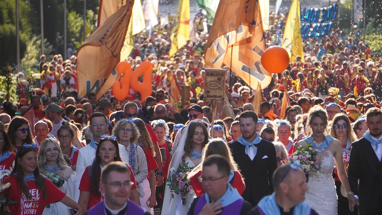 Szczyt pielgrzymkowy na Jasną Górę. Dotarli ci, którzy mieli najdalej