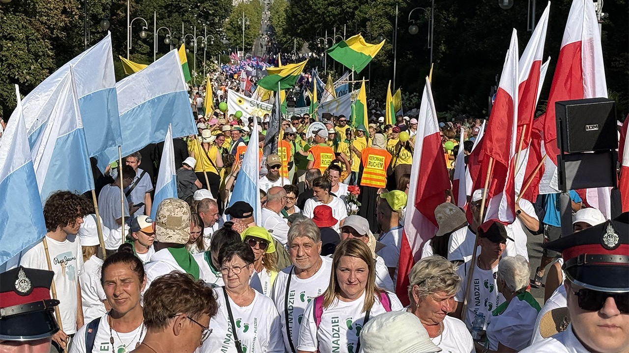 Pielgrzymka na Jasną Górę: młody Kościół ma się dobrze