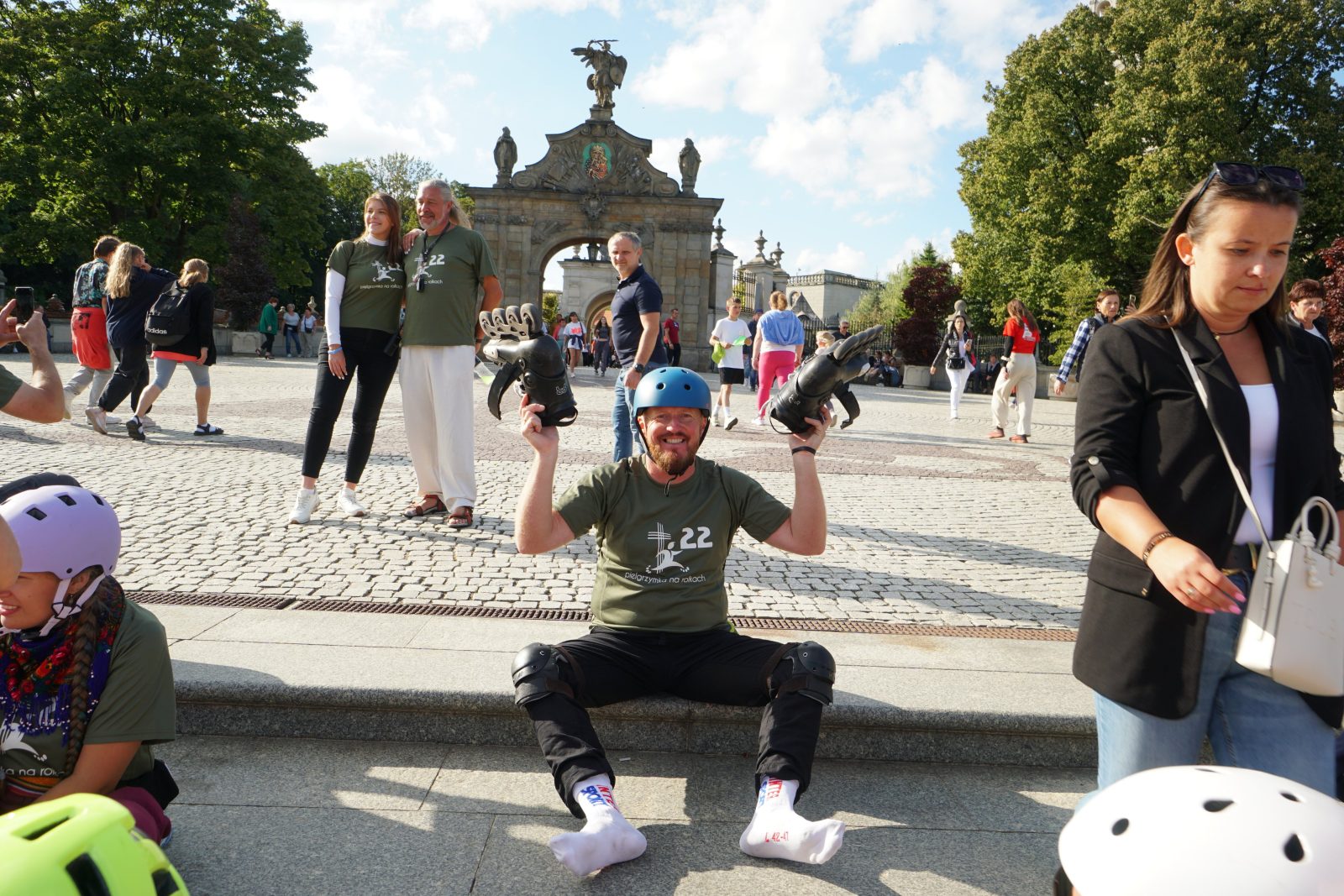 Do Matki Bożej na rolkach – pielgrzymi z Warszawy dojechali na Jasną Górę