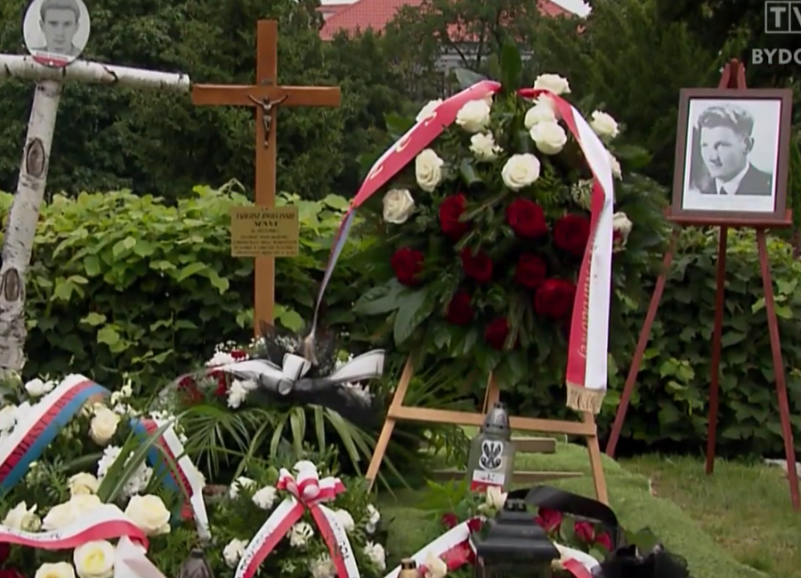 W kwaterze żołnierzy niezłomnych spoczął Tadeusz Kwieciński, ps. Sosna