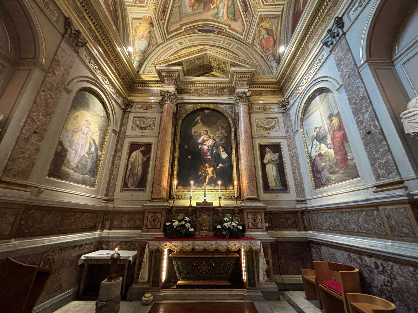 Uroczystości ku czci św. Moniki i św. Augustyna na Polu Marsowym