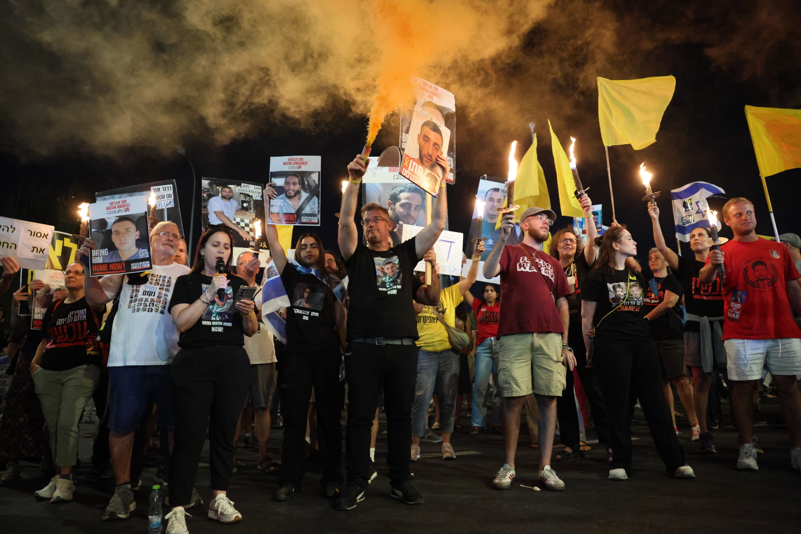 Izraelczycy protestują, chcą porozumienia z Hamasem i uwolnienia zakładników