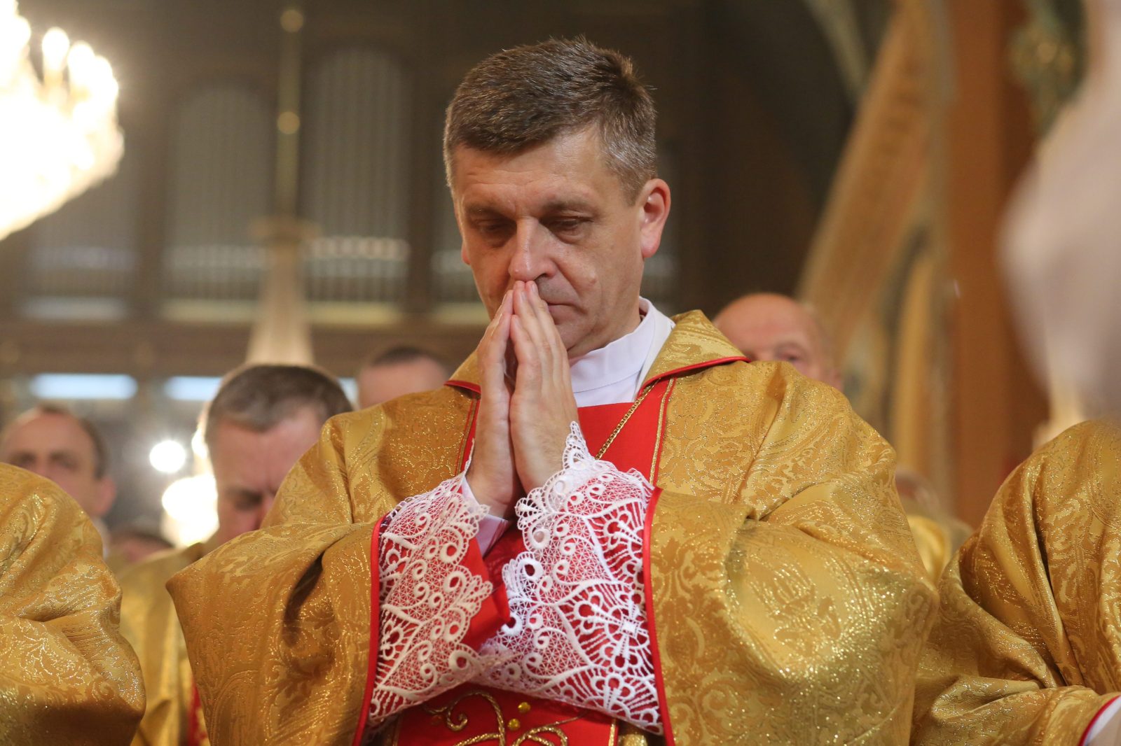 Bp Pindel podarował Papieżowi portret bł. Michała Tomaszka