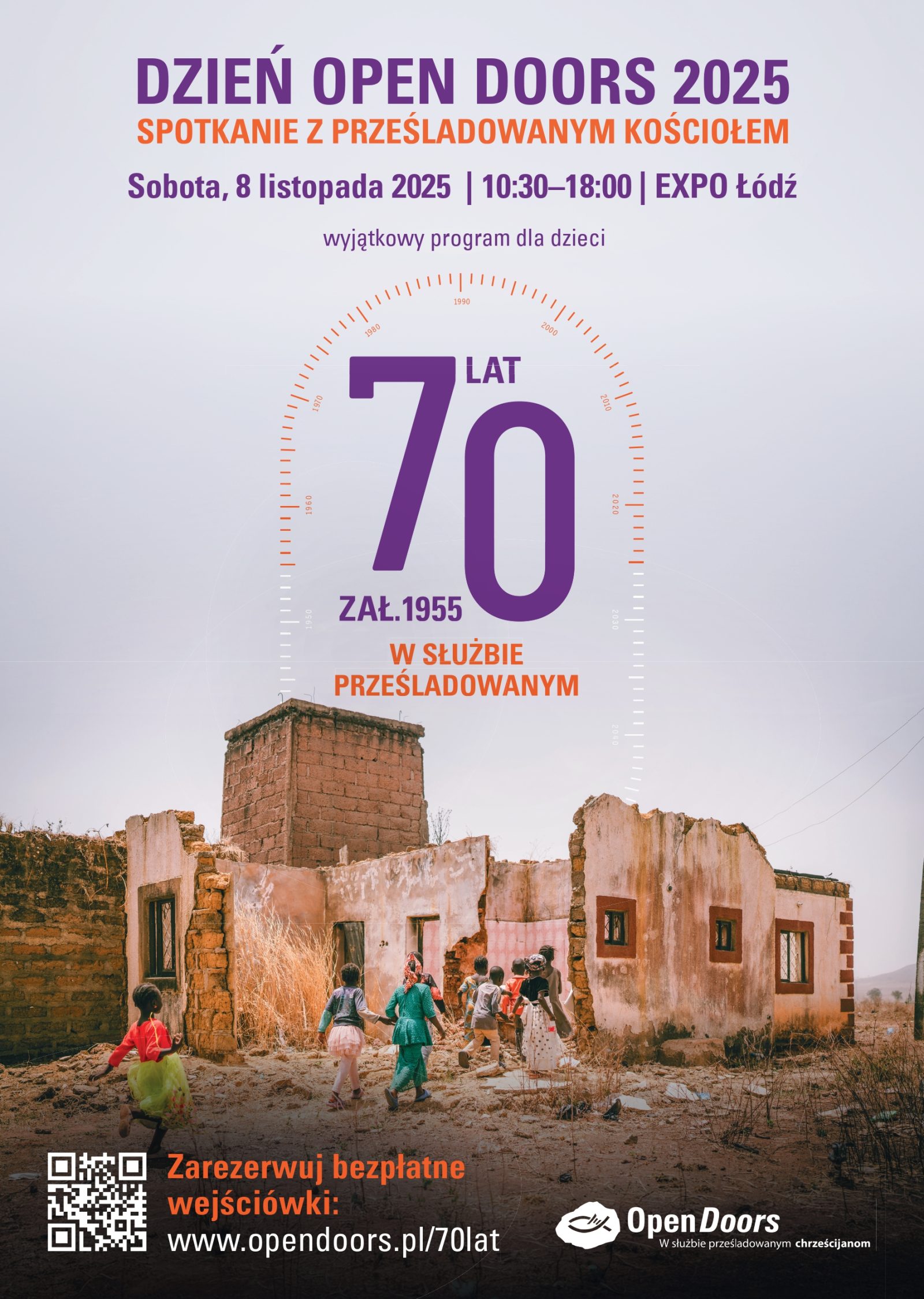 Dzień Open Doors w Łodzi – spotkanie z prześladowanym Kościołem już 8 listopada