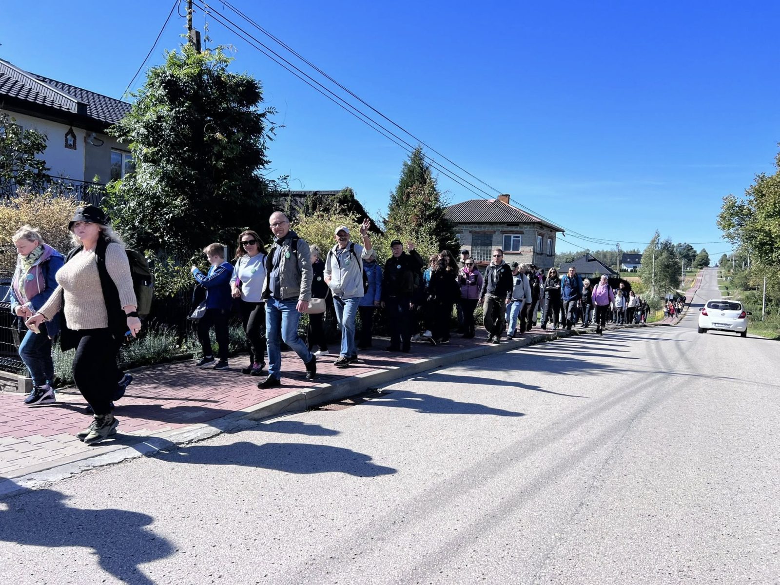 Święty Krzyż: blisko dwa tysiące osób wzięło udział w XXVI Rajdzie Pielgrzymkowym