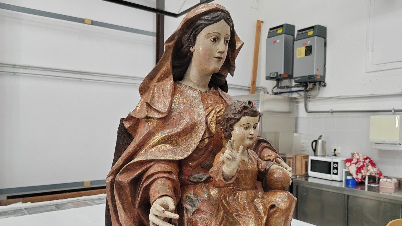 La Moreneta – Madonna papieży