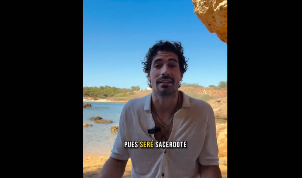 Hiszpański model i influencer kończy karierę i wstępuje do seminarium