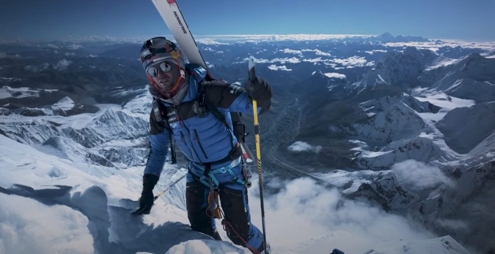Andrzej Bargiel zjechał z Mount Everest bez tlenu z butli