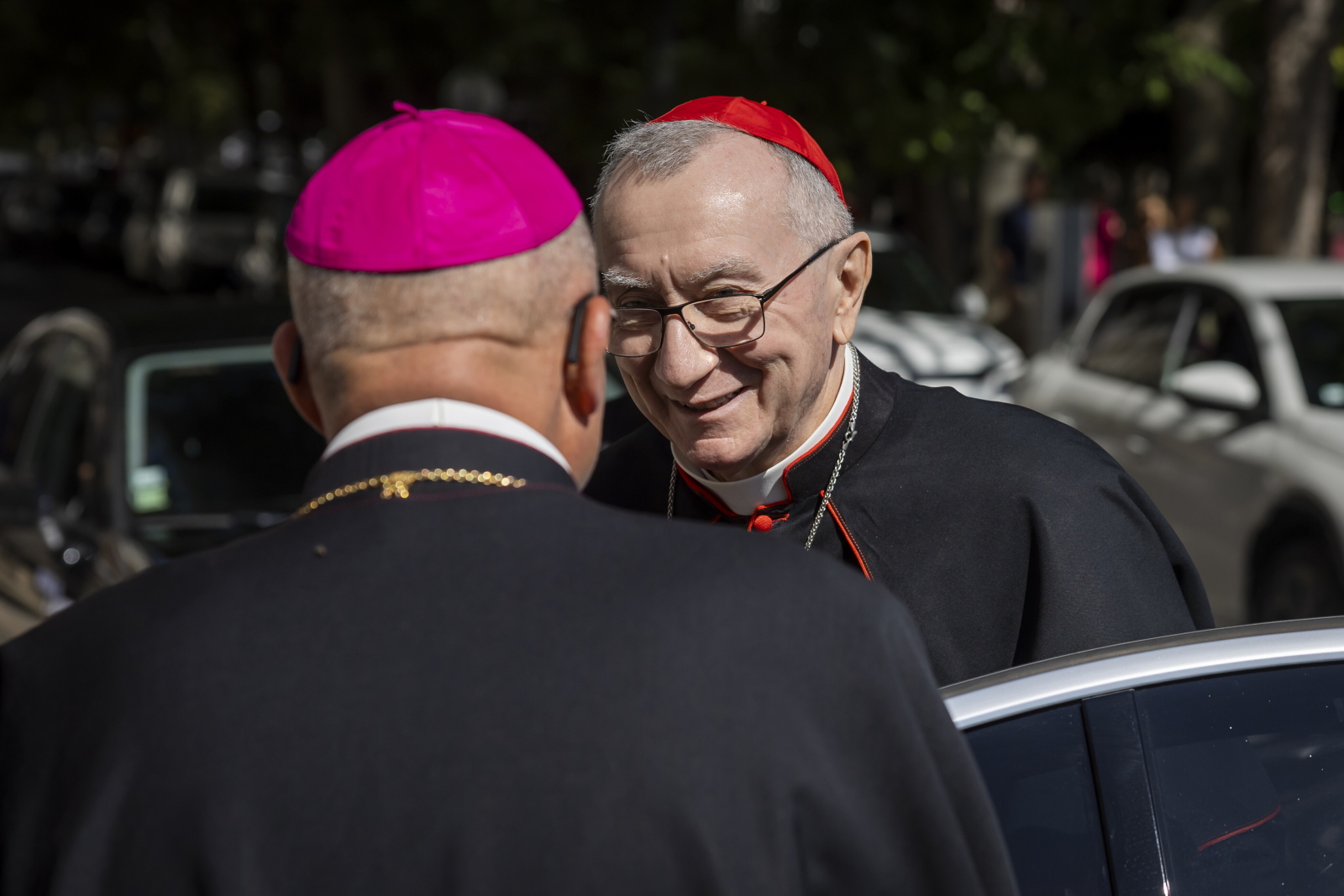 Kardynał Parolin oddał hołd ofiarom wypadku kolejki Gloria w Lizbonie