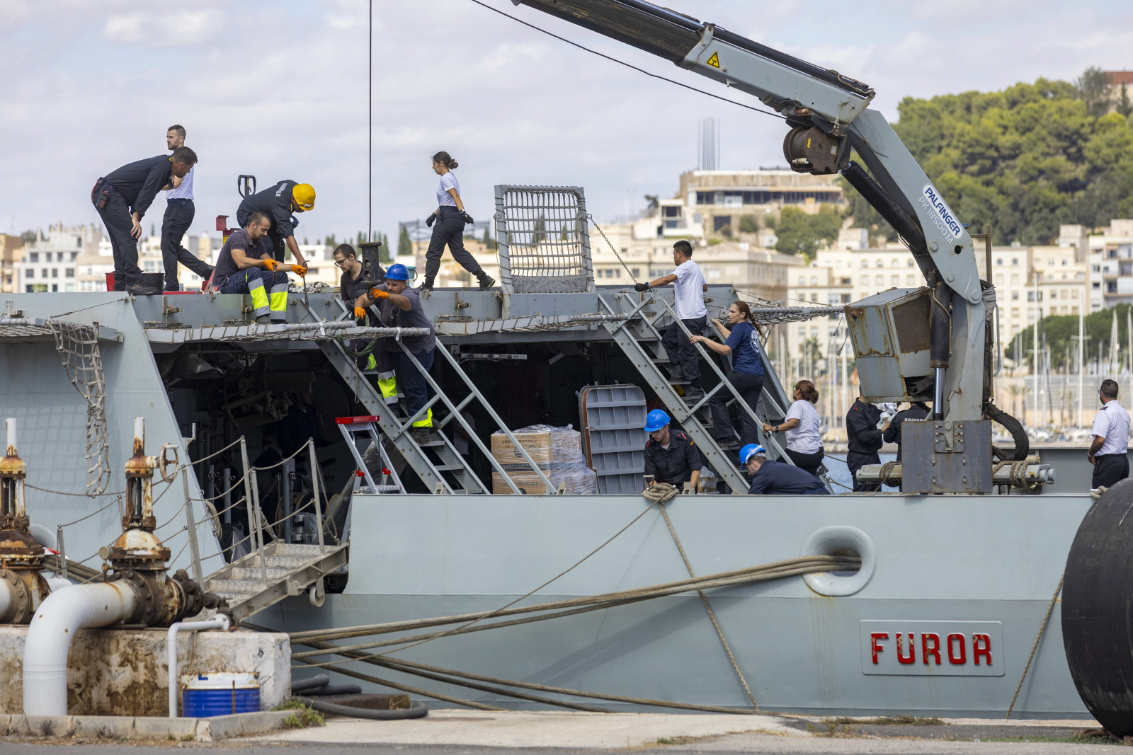 Hiszpania i Włochy wysyłają okręty w celu ochrony flotylli humanitarnej, płynącej do Strefy Gazy