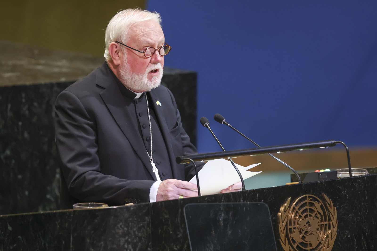 Abp Paul Richard Gallagher: reforma ONZ drogą do pokoju i rozwoju