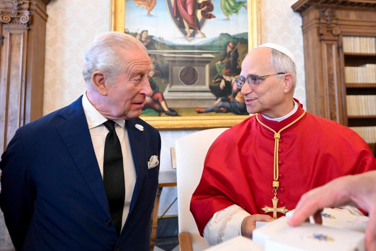 Papież i brytyjska para królewska modlili się w Kaplicy Sykstyńskiej