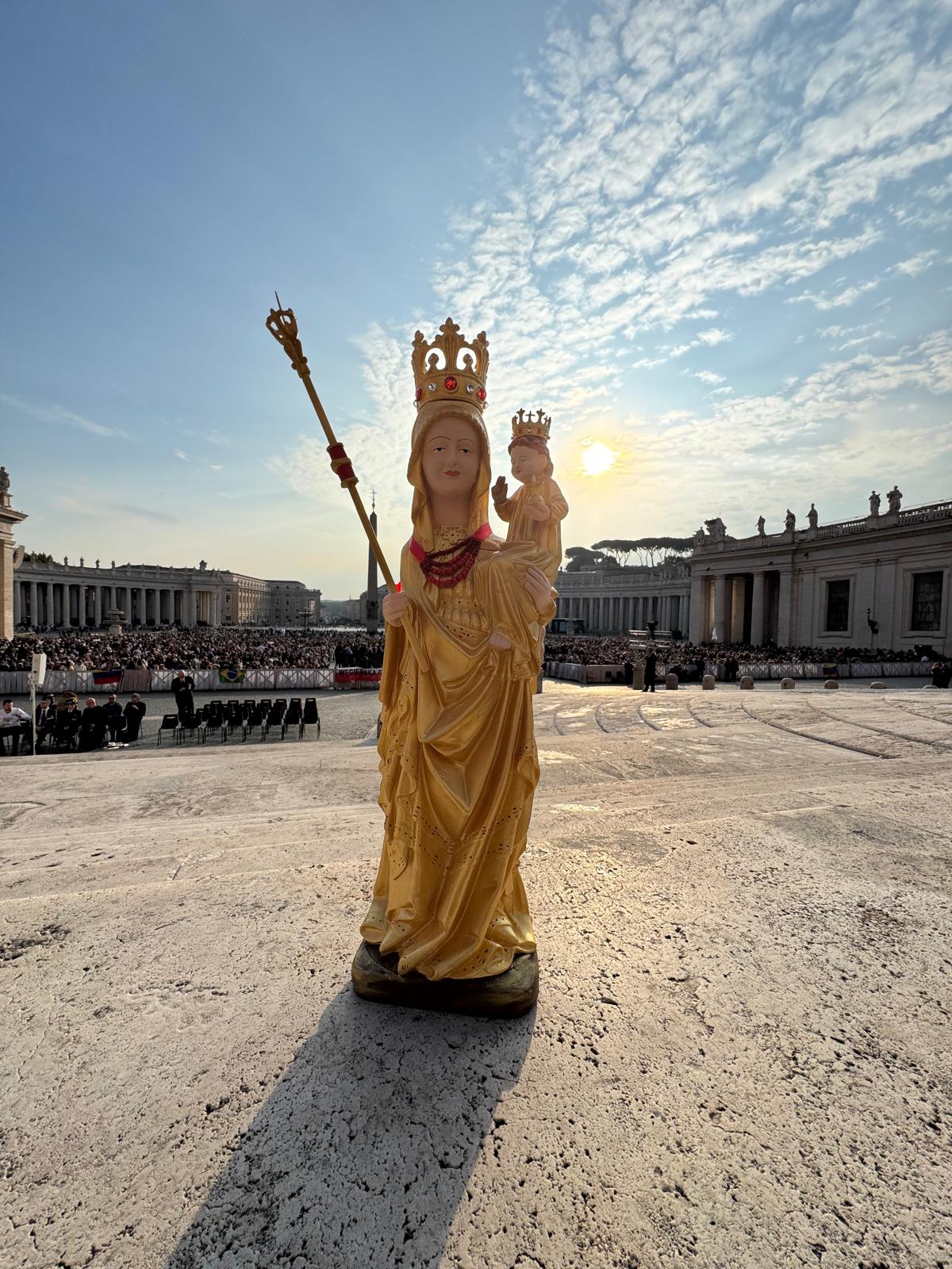Leon XIV otrzymał figurę Matki Bożej Ludźmierskiej