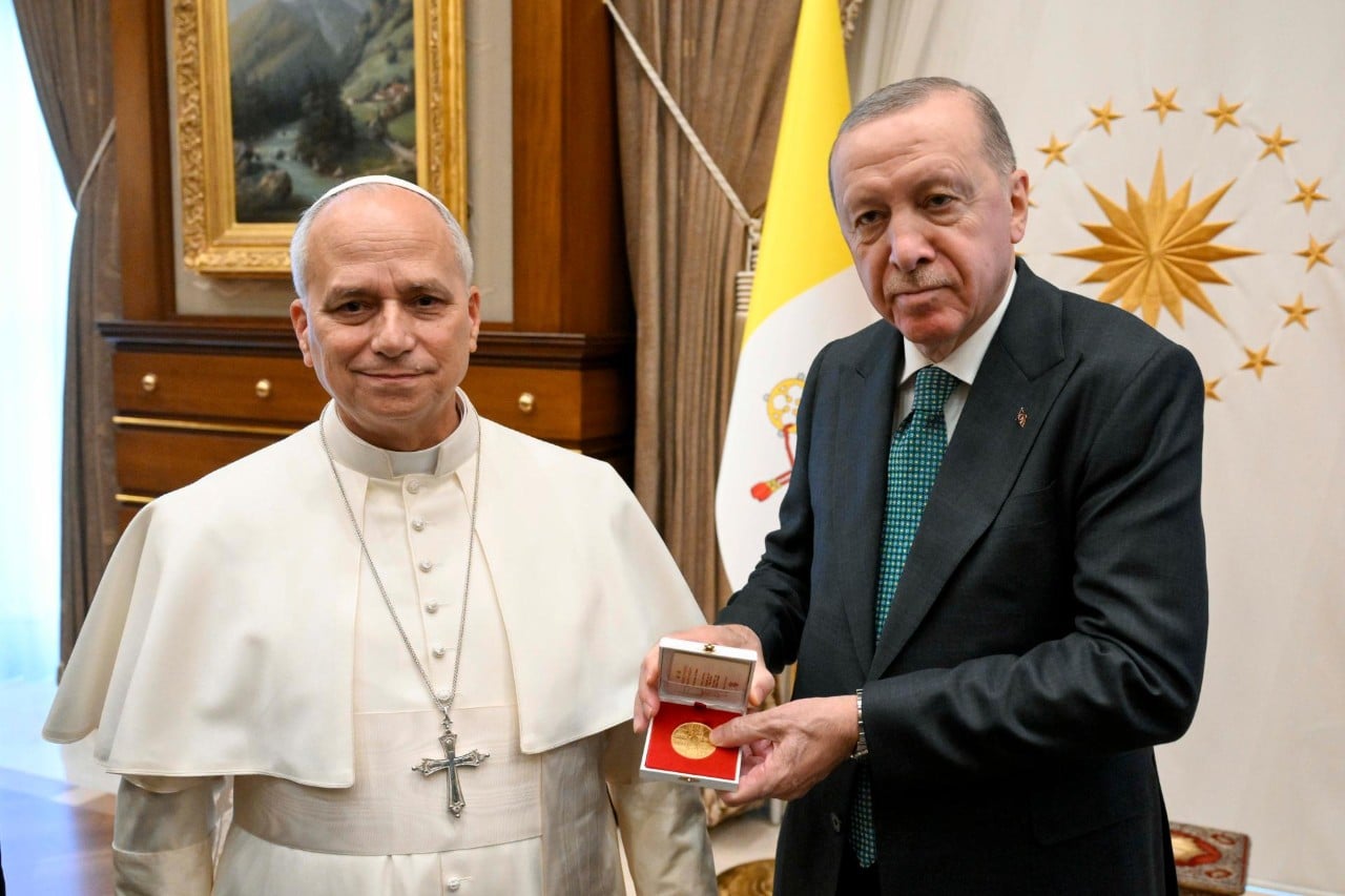 Papież wręczył prezydentowi Turcji medal wizyty apostolskiej