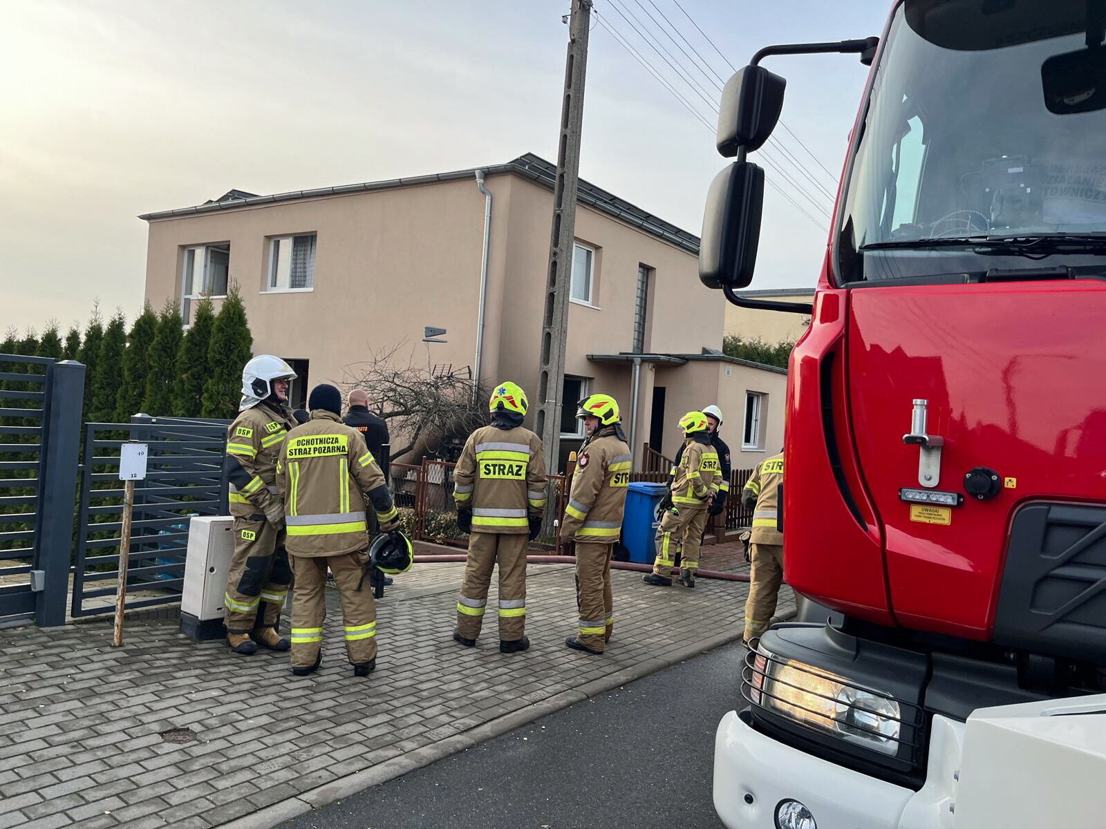 Pożar po wybuchu gazu w Chełmnie [+GALERIA]