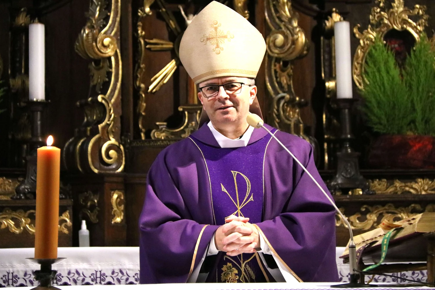 W Sadowiu bp Bryl modlił się z osobami żyjącymi w związkach niesakramentalnych