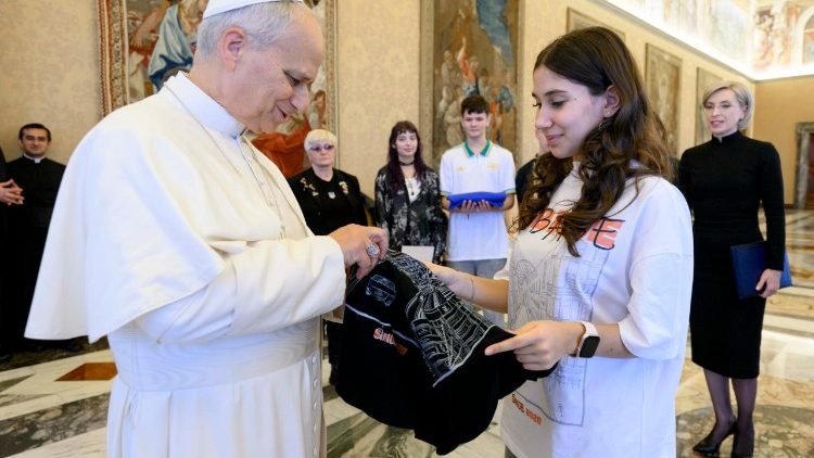 Byli siłą uprowadzeni do Rosji, teraz mogli się spotkać z papieżem