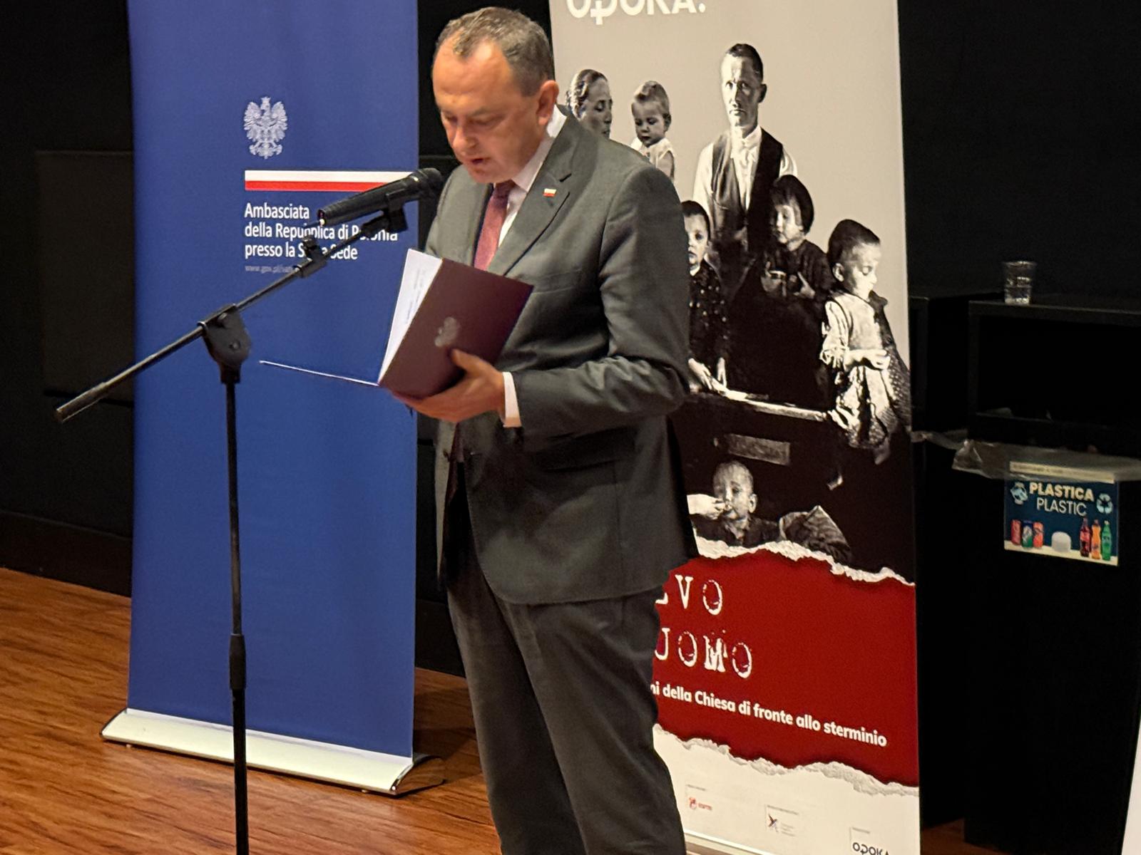 Rzym: pokaz filmu o Polakach ratujących Żydów [+WIDEO]