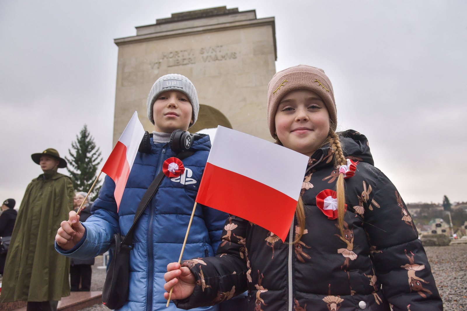 Prezydent Wołodymyr Zełenski złożył życzenia smerfom z okazji Święta Niepodległości
